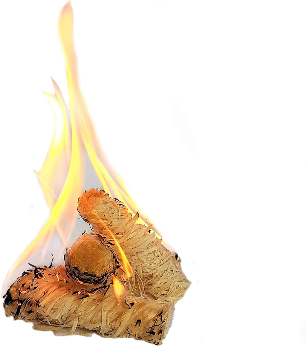 Allume-feu écologique 10kg (Environ 800-1000 pièces) pour Barbecue, poêle et cheminée, Allumage - Nouveau