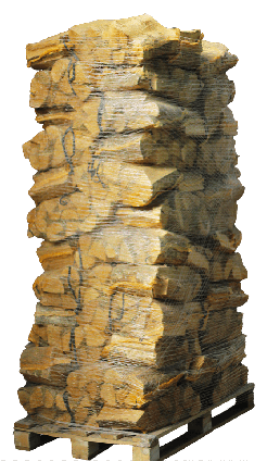 88 sacs de bois de chauffage aulne séché au four de 20 litres 25cm