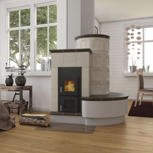 Poêle en faïence Leda Rubin K18 7/8 kW