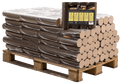 Briquettes rondes de hêtre demi-palette 48 paquets x 10 kg (480 kg)