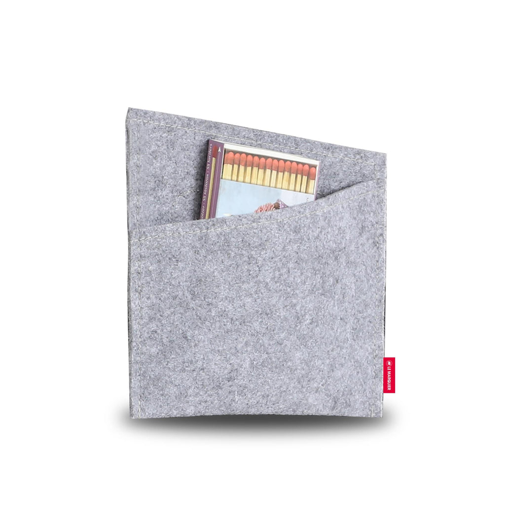 Vide Poche Aimanté Feutrine Gris